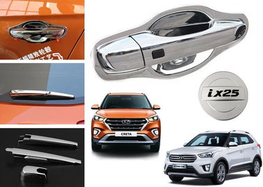 Китай Hyundai 2014 2015 2019 Creta IX25 Хромированная крышка топливного бака, крышка ручки, крышка зеркала поставщик