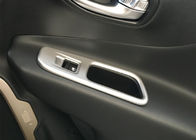 JEEP Renegade 2016 Chromed auto Interior Trim Kits Window Switch Molding