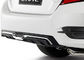 Замена авто кузова комплектующих Honda New Civic 2016 2018 Задний бампер диффузер Углеродные волокна поставщик