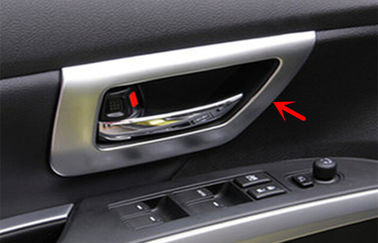 Китай Хромированные части для внутренней отделки автомобилей для Suzuki S-cross 2014, внутренняя дверная ручка рамы поставщик