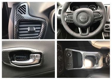 Китай Jeep Compass 2017 Углеродные волокна стиль Air Outlet Формирование, рулевое колесо Гарнитура и т.д. поставщик