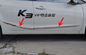 Chrome Auto Body Trim Parts For Kia K3 2013 2015 Боковые дверные формовые отделки поставщик